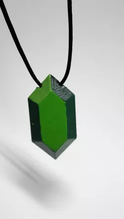 Hidden Knot Rupee Pendant Legend of Zelda