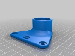 IKEA Pax Clothes rod holder D=32mm