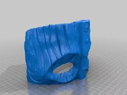 LOKI Mask from the movie The Mask (Split for easier printing)