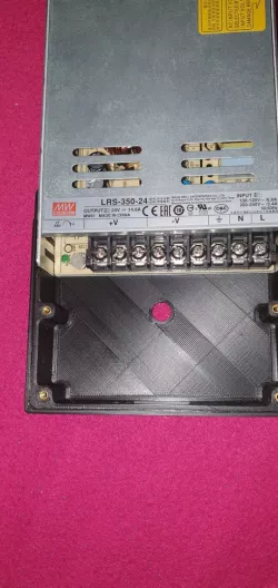 Meanwell LRS-350-24 slim cover 