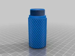 My Customized Knurled Screw-Top Container -