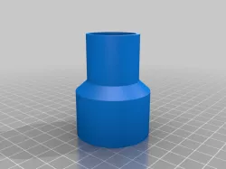 My Customized OpenSCAD Vacuum cleaner adapter (fully Kärcher Vacuum to Hilti Circular Saw SCW-22A)