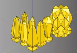 Obelisk Terrain Set