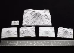 Rainier, Adams, Baker, St. Helens 3D Maps