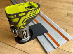 Ryobi R18TR Router to Evolution Track Adapter