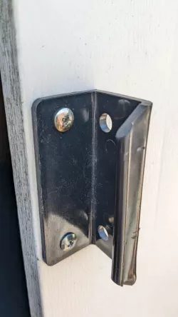 Screw Mounted Sliding Shed Door Handle