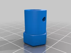 Servo to wheel coupling 6mm shaft (waveshare jetracer back wheel)