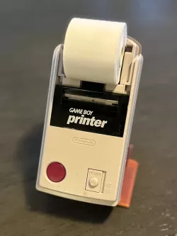 Simple Game Boy Printer Stand