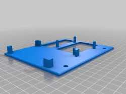 STM32 Nucleo and breadboard mount