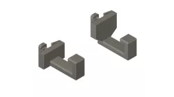 Tacoma Bed Rail Hard Hat Hook