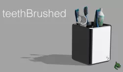 teethBrushed - toothBrush holder
