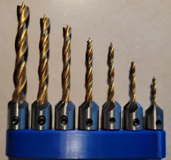 Temu pilot point countersink drill bits holder