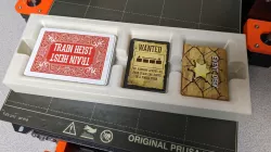 Train Heist Card Decks Tray / Holder