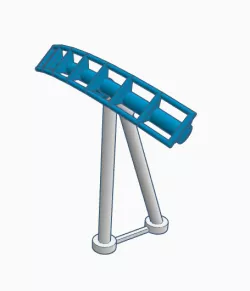 Vekoma Suspended Roller Coaster Display Track