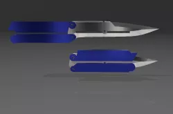 Vibroblade inspired Balisong/Butterfly Knife