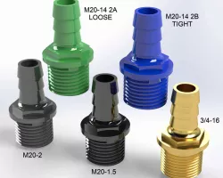 1/2" Barbed adapter for cheap Submersible Pumps