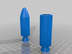 2 stage rocket with boosters