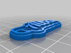 Alba Keychain