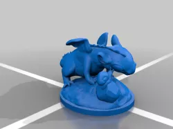 Baby Dragon and Snail