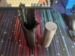 Cal Kestis' Lightsaber Grip Sleeve for flexible filament