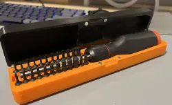Case for LTT Screwdriver - More bit storage & LTT logo