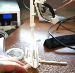 Desk stand for Monocle AR device