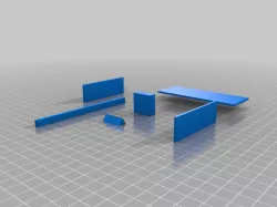 Drag race stadium.   GLUE REQUIRED OR MAKE CONNECTION PINS