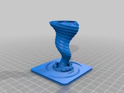 Forbidden Desert storm tile remix (with debris cloud)