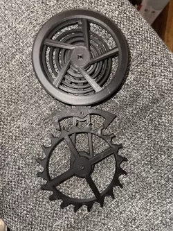 Giant Swiss Lever Escapement Mechanism Model