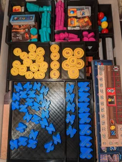 Golem insert with wooden tokens