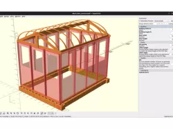 Greenhouse - Doors and PVC pipes