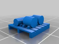 HO Scale Palletized details