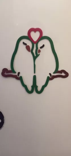 Love Birds wall art