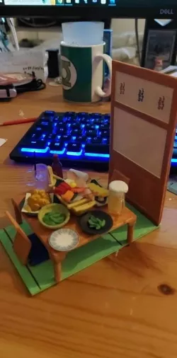 Mini Izakaya Japanese theme bar modeling