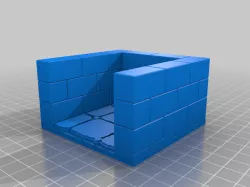 Modular Dungeon - Sewer Tiles inspired by Eye of the Beholder PC Game