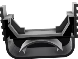 Nerf Picatinny stock adaptor (no screws fully printable)