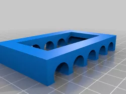Nerf projectile storage clip