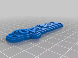 Opa R keychain