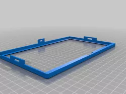 PC case LCD screen enclosure