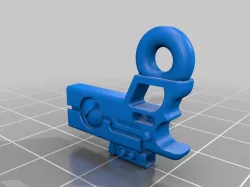 pulse pistol keyring