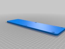 Skil Trimmer Blade (openscad) by Sascha Curth, Download free STL model