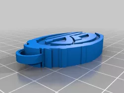Teku logo keychain