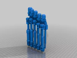 Terminator Endoskeleton LFS Foot Piston Set