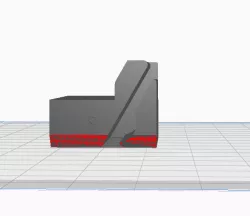 TRX4-Defender front mud flap mount