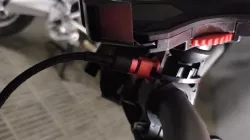 USB-C cap holder for motorbikes