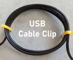 USB Cable Clip
