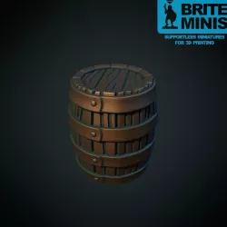 Yet another barrel (Supportless, FDM friendly)