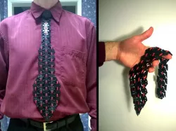 100% 3D Printed Hex Tie