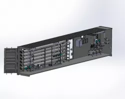 2 units of RO system in 40' container