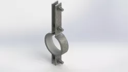 3-Bolt Pipe Clamp (1/2"-12")